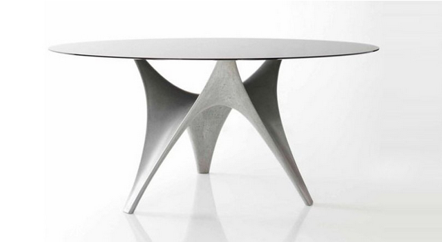 混凝土、混凝土桌子