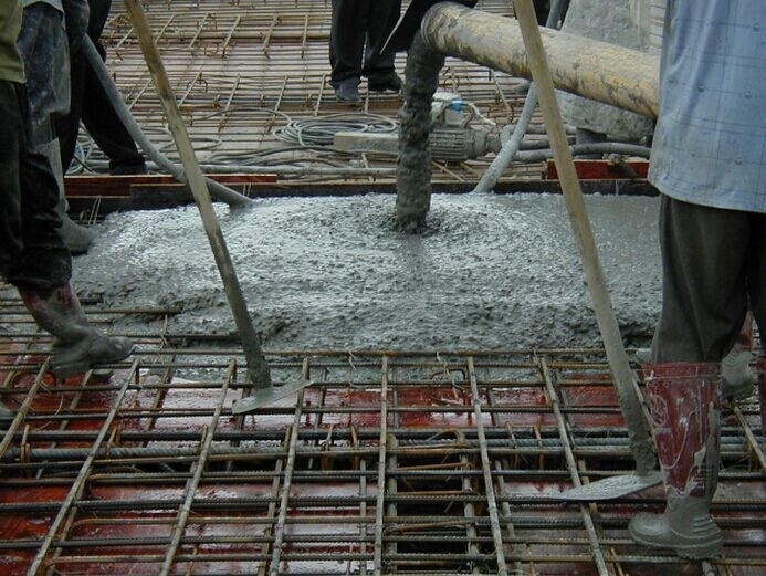 混凝土、混凝土澆筑
