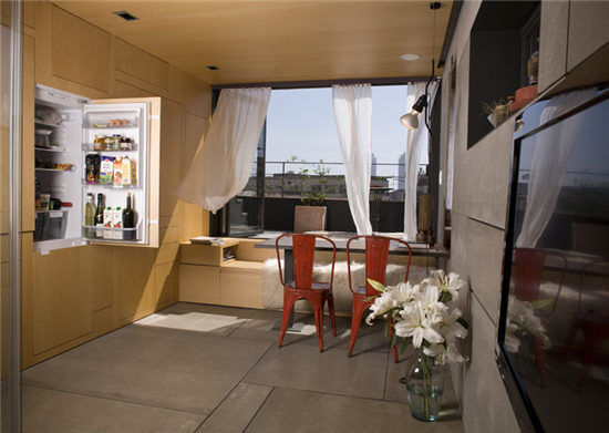 原木與混凝土擦出火花、混凝土