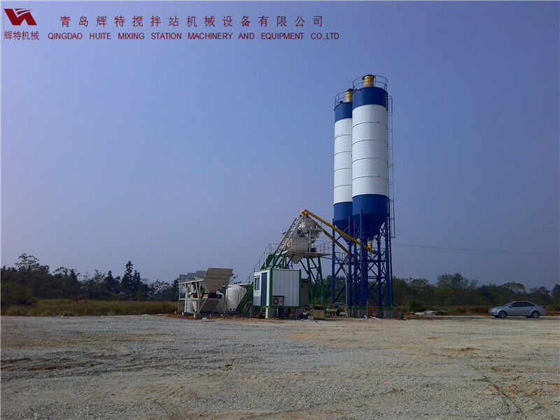 攪拌站HZS35易損件少，維護(hù)簡(jiǎn)單，運(yùn)行費(fèi)用低