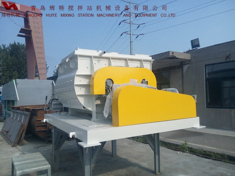 JS750攪拌臂采用偏心式設(shè)計(jì)，延長(zhǎng)使用壽命，青島輝特機(jī)械