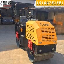 造型新穎！座駕式1噸壓路機(jī) 全液壓雙鋼輪振動(dòng)壓路機(jī) 小型壓路機(jī)