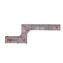 Z型提升機(jī)，進(jìn)料輸送卸料全過程，對(duì)物體本身無破損，降低廢品率