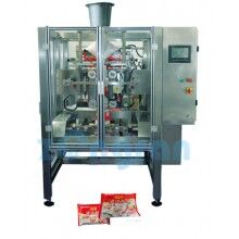 速凍水餃包裝機，速凍魚丸包裝機