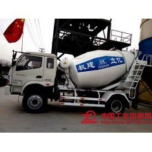 混凝土攪拌運輸車6立方福田底盤，進口